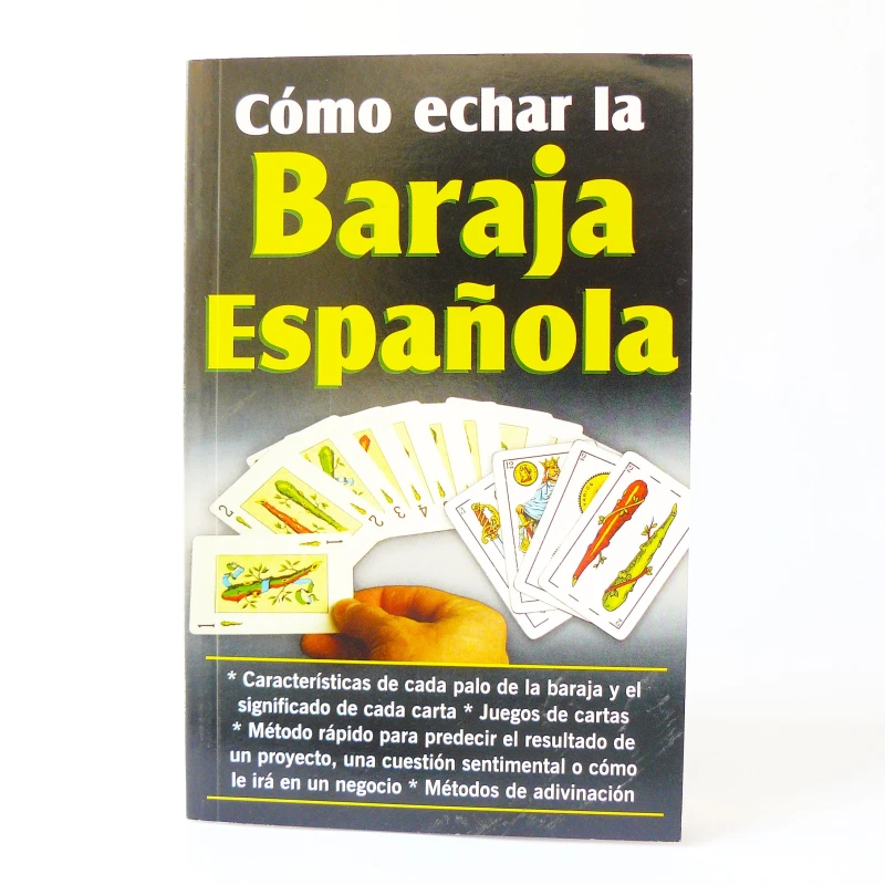 Libro como echar la baraja española