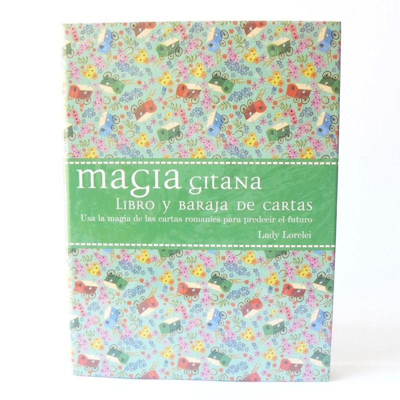 Libro magia gitana + baraja cartas