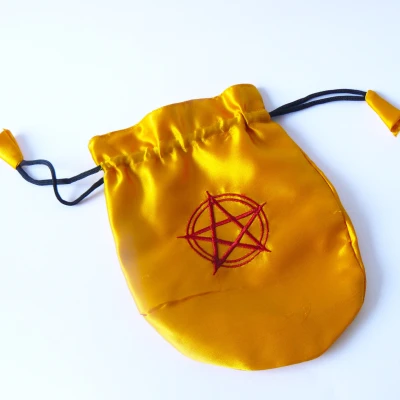 Bolsa para Cartas Tarot Amarilla