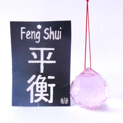 Bola feng shui fucsia
