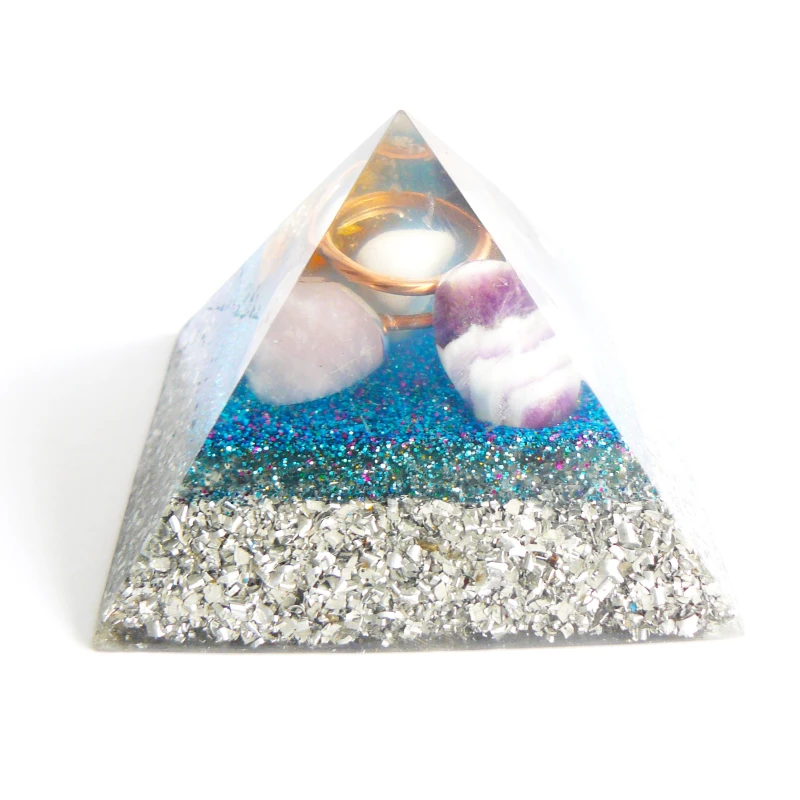 Pirámide Orgonita Mediana